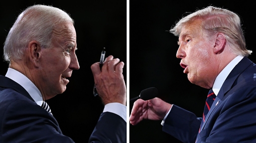 Ông Trump- ông Biden vẫn đối đầu nảy lửa dù không chạm mặt