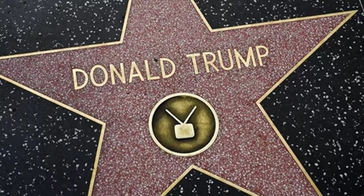 Ngôi sao Danh vọng của ông Trump được rào chắn cẩn thận 