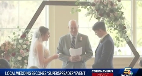 Đám cưới siêu lây nhiễm COVID-19 ở Mỹ