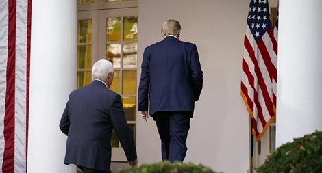 Ông Trump "từ mặt" cấp phó từ vụ bạo lực ở thủ đô Washington 