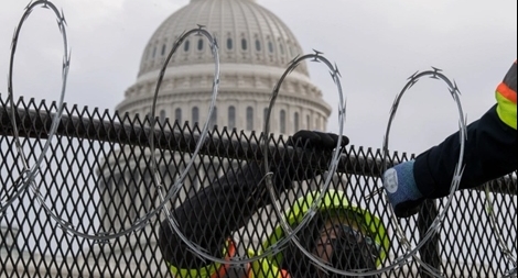 An ninh thắt chặt chưa từng có tại thủ đô nước Mỹ