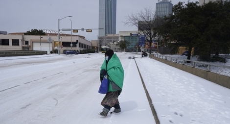 Tuyết phủ trắng nước Mỹ, nhiệt độ thấp kỷ lục được ghi nhận 