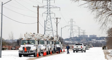 Gần 80 triệu người Mỹ khốn đốn vì đợt rét kỷ lục