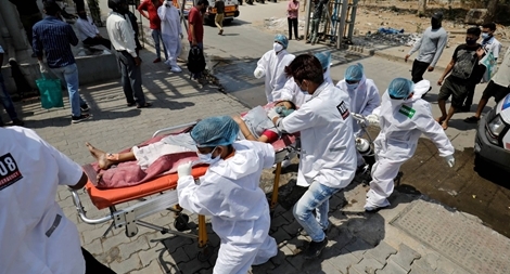 Nguy cơ cạn kiệt oxy y tế trong các bệnh viện ở Ấn Độ 