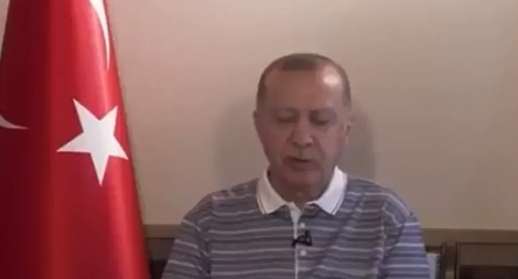 Tổng thống Thổ Nhĩ Kỳ ngủ gật khi đang phát biểu 