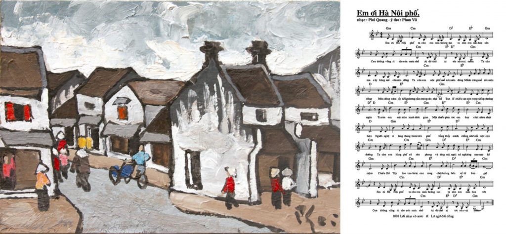 Hòa quyện âm nhạc và hội họa trong “Tình yêu Hà Nội phố”