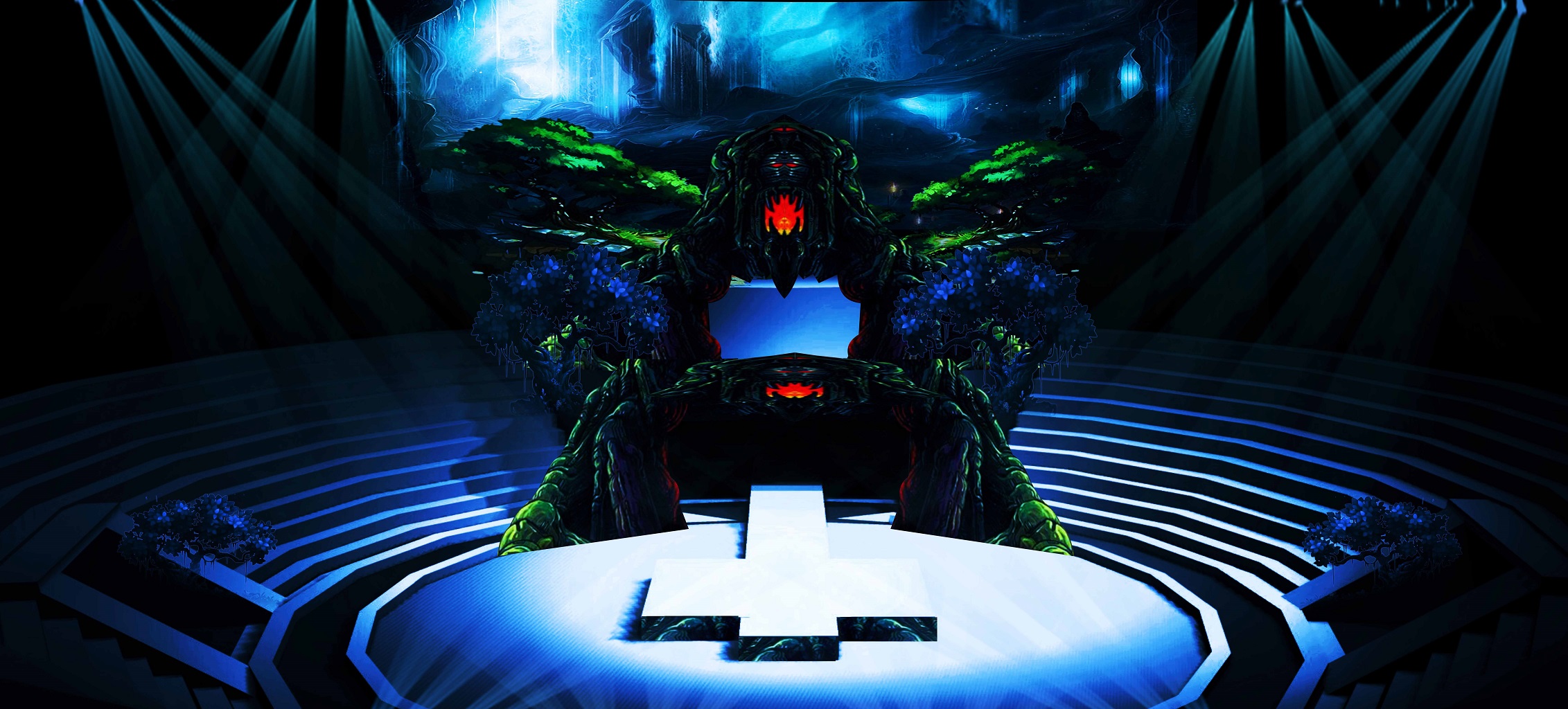 	Lần đầu tiên kết hợp xiếc và ảo thuật trên sân khấu nổi 4D