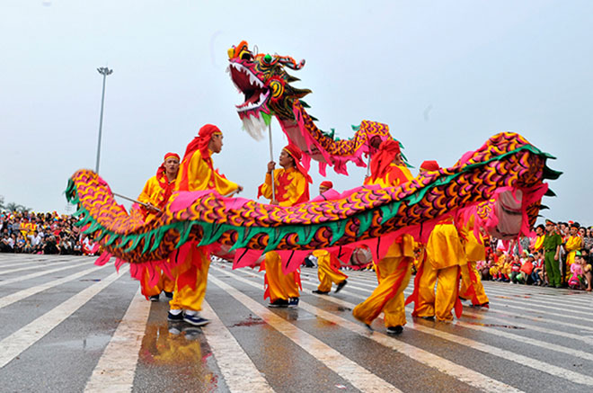 Liên hoan Múa rồng Hà Nội 2019