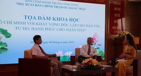 Tọa đàm “Hồ Chí Minh với khát vọng độc lập, tự do, hạnh phúc cho nhân dân”