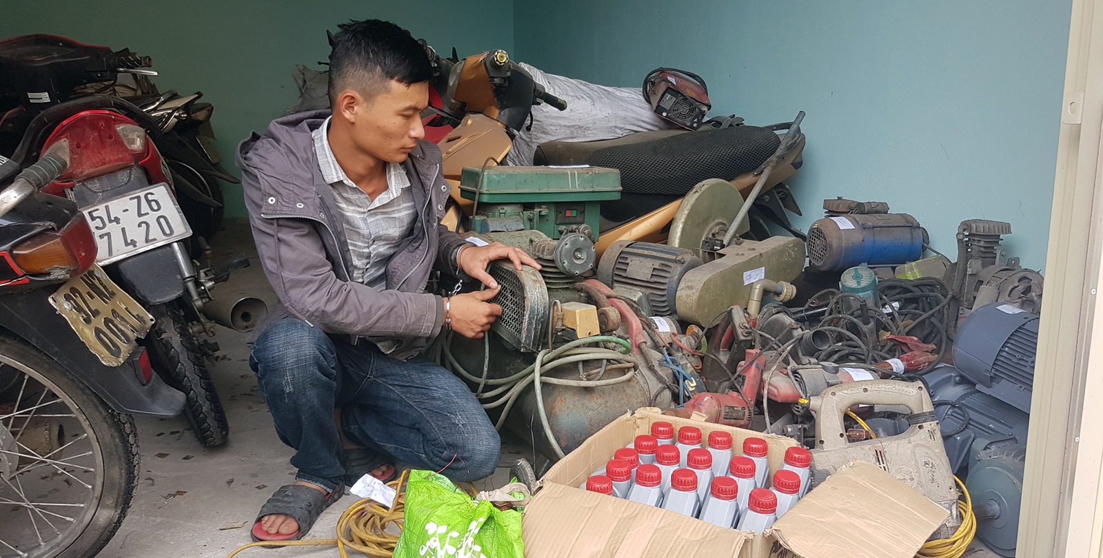 “Siêu trộm” gây ra hàng chục vụ ở Quảng Nam