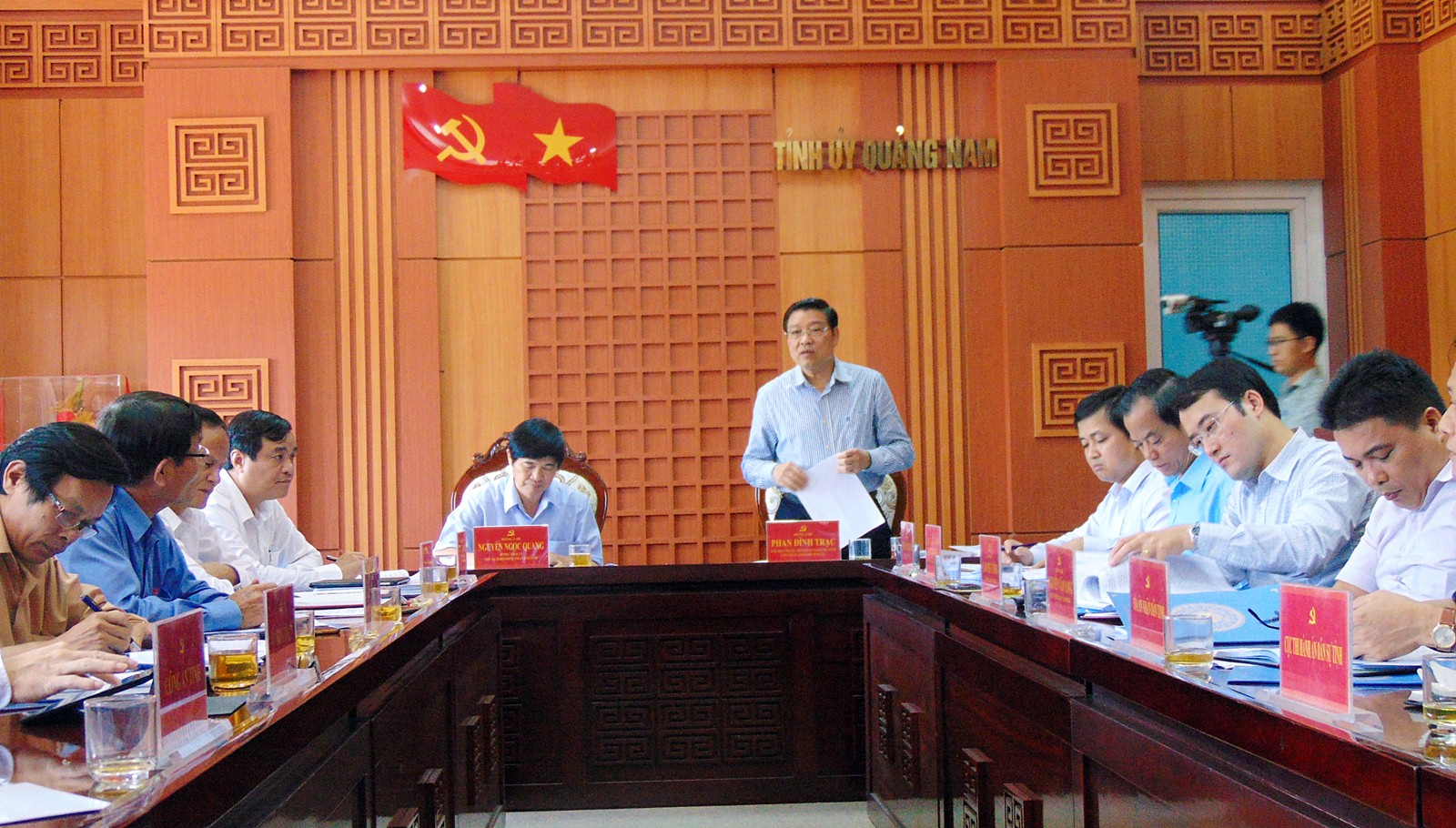 Ban Nội chính Trung ương làm việc tại Quảng Nam