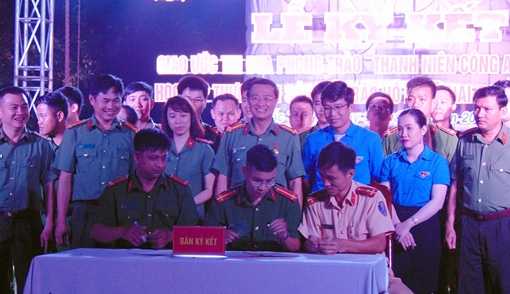 Tuổi trẻ Công an Quảng Nam thi đua học tập, thực hiện 6 điều Bác Hồ dạy