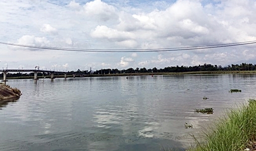 Lật ghe trên sông Thu Bồn, 1 người mất tích