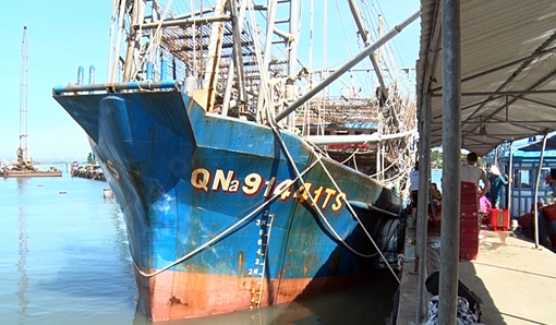 Ngư dân trình báo bị tàu Trung Quốc cướp hơn 2 tấn mực khô