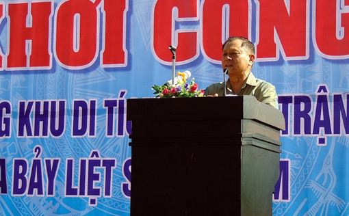 Khởi công Khu di tích "7 liệt sĩ Điện Nam"