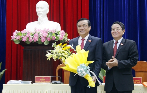 Đồng chí Phan Việt Cường được bầu giữ chức Chủ tịch HĐND tỉnh Quảng Nam