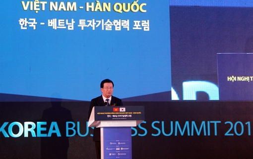 Đẩy mạnh hợp tác kinh doanh Việt Nam - Hàn Quốc