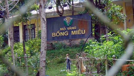 Đóng cửa mỏ khai thác vàng trái phép Bồng Miêu