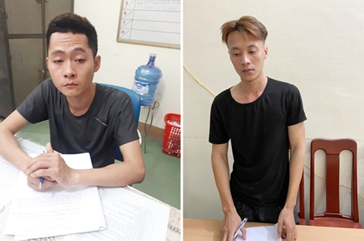 Bắt nóng 2 tên cướp ngân hàng 