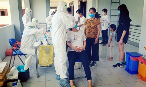 110 thai phụ về từ Nhật Bản được cách ly tại Quảng Nam