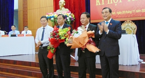 Kiện toàn nhân sự lãnh đạo HĐND, UBND tỉnh Quảng Nam