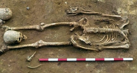 Phát hiện bộ xương người trên sông Nước Xa