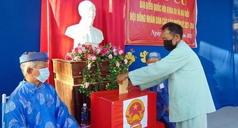 Hơn 1,1 triệu cử tri Quảng Nam tham gia bầu cử