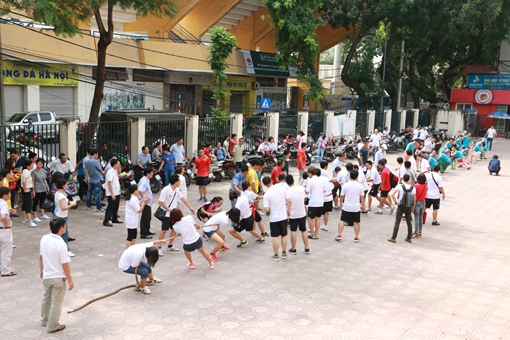 Sôi động ngày hội thể thao dành cho các nhà báo Thủ đô