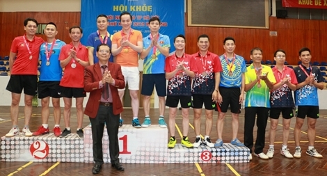 Báo CAND giành 3 Huy chương vàng tại Hội khỏe Hội Nhà báo Hà Nội