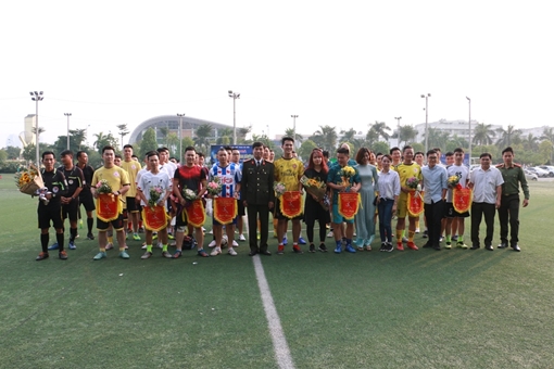 Khai mạc giải bóng đá Cục truyền thông CAND lần thứ I  