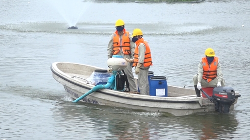 Hà Nội công bố thanh tra về chế phẩm làm sạch hồ Redoxy-3C