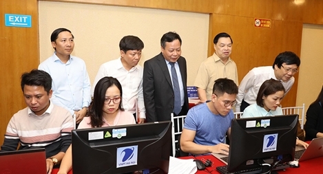 Khai trương Trung tâm báo chí Đại hội lần thứ XVII Đảng bộ TP Hà Nội