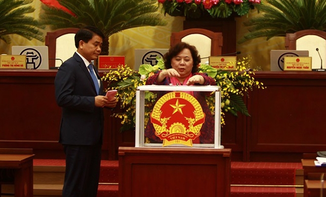 Đầu tháng 12, Hà Nội lấy phiếu tín nhiệm 37 lãnh đạo chủ chốt