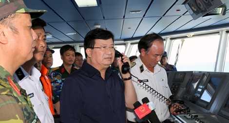 Khẩn trương tìm kiếm các thành viên trên máy bay CASA-212