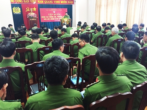 Tập huấn công tác thông tin, truyền thông PCCC&CHCN