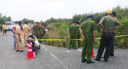 Một đại úy công an tử nạn trên đường đi học