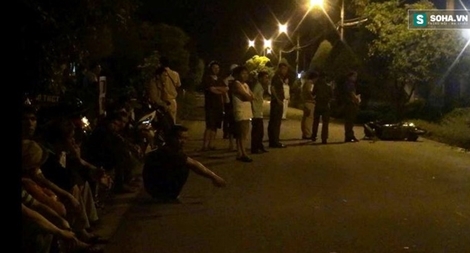 Người đàn ông chết cạnh xe tay ga