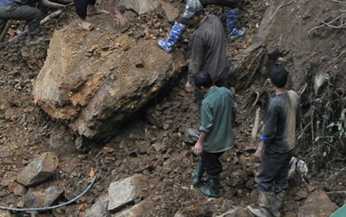 Sập hầm vàng ở Lào Cai: công bố danh tính 7 công nhân bị chết