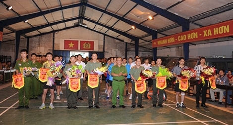 Giao lưu văn hoá-thể thao các đơn vị thuộc Bộ Công an