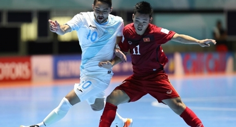 Việt Nam giành chiến thắng gây sốc trận ra quân Futsal World Cup 2016