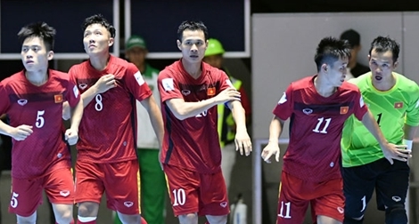ĐT futsal Việt Nam thư giãn trước trận gặp Nga