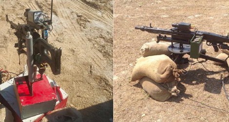 Quân nổi dậy Syria khoe siêu súng máy điều khiển từ xa