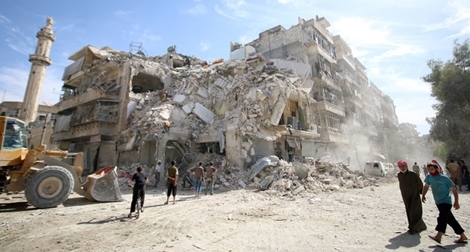 Nga và Syria nhất trí về thỏa thuận ngừng bắn 8 tiếng tại Aleppo vào 20-10