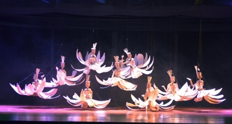 Múa rối “Vũ điệu hoa quỳnh” trở lại