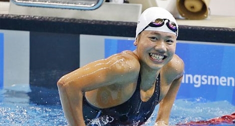 Ánh Viên xếp hạng 6 tại Cúp bơi thế giới