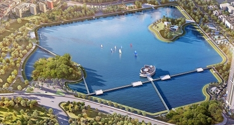 Hồ điều hòa – giải pháp cho “ma trận” khói bụi, ngột ngạt các đô thị lớn