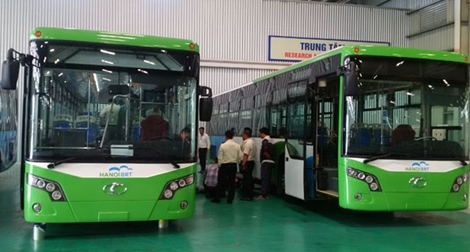 Xe buýt nhanh BRT đã có mặt tại Hà Nội