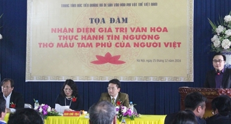 Giá trị văn hóa thực hành tín ngưỡng thờ Mẫu Tam phủ của người Việt