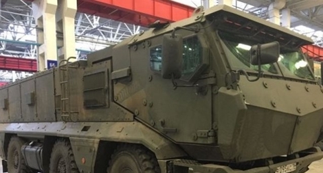 Siêu thiết giáp Nga vô tình lộ diện tại Syria