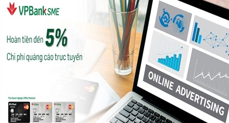 Hoàn tiền đến 2 triệu đồng khi thanh toán dịch vụ quảng cáo trực tuyến